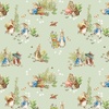 Riley Blake Designs Peter Rabbit and Benjamin Bunny Main Green