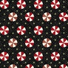 Maywood Studio Snowdays Flannel Peppermint Charcoal