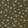 Robert Kaufman Fabrics Feathers and Flora Feathers Earth