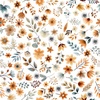 QT Fabrics Sugar, Spice, Everything Nice Small Floral White