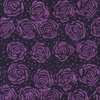 Anthology Fabrics Quilt Essentials 7 Splendor Batiks Roses Eggplant
