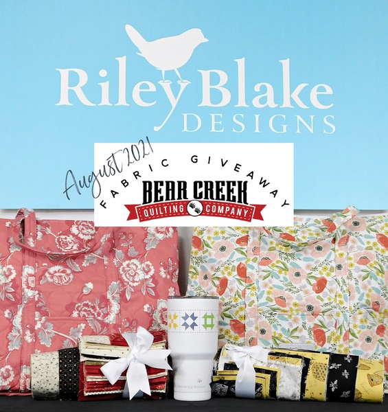 Bear Creek Quilting Company Fabric Give-Away