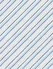 Wilmington Prints Blossom Blues Stripe White
