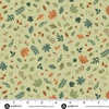 Andover Fabrics Hello Autumn Foliage Cascade Green