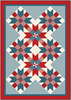 Stitcher's Flannel Holiday Ribbons Red/Blue Free Quilt Pattern