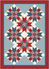 Stitcher's Flannel Holiday Ribbons Red/Blue Free Quilt Pattern