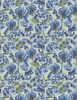 Wilmington Prints Among The Irises Packed Florals Green