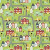 P&B Textiles Love Teach Inspire Schoolyard Scenic Multi