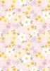 Lewis and Irene Fabrics Joys of Spring Springtide Pastel Pink