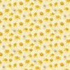Timeless Treasures Forest Whisper Packed Daisy Yellow