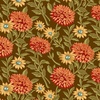 Andover Fabrics Autumn Woods Woodland Bloom Brown