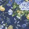 Moda Summer Breeze 2023 Rose Bouquet Navy