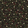 Maywood Studio Holly Jolly Flannel Holly Black