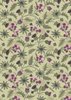 Lewis and Irene Fabrics Highlands Bee Thistle Soft Green