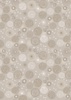 Lewis and Irene Fabrics Wide Widths 108 Inch Wide Backing Fabric Cream Linen Dandelions