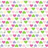 Susybee Basics Hearts and Bees Pink