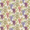 Clothworks Wine Tasting Grape Bunches Multi Color