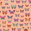 Andover Fabrics Luxe Butterflies Peach