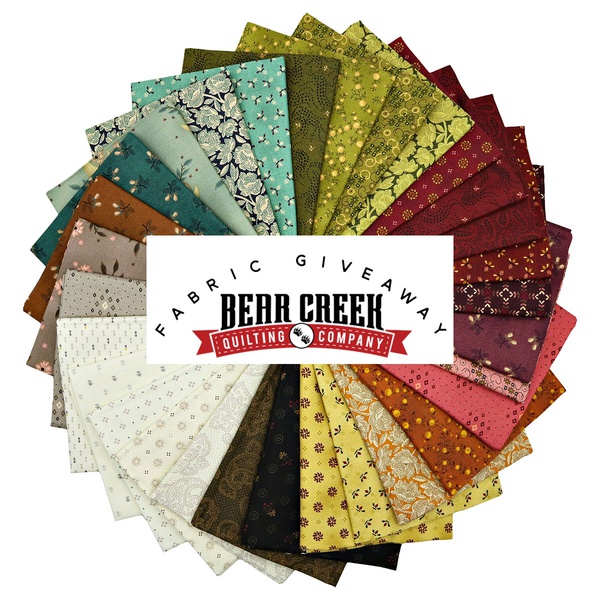 Bear Creek Quilting Company March 2021 Fabric Give-Away