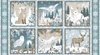 Blank Quilting Winter Whispers Winter Blocks Panel Light Blue