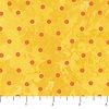Northcott Sunshine Harvest Dots on Texture Yellow