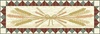 Little House on the Prairie® - Wheat and Honey Free Table Runner Pattern