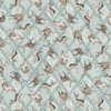 Michael Miller Fabrics Nature's Landscape Moose on the Loose Blue