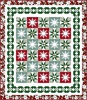 Winter Blooms - Joyous Free Quilt Pattern