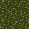 Studio E Fabrics Ashdown Forest Ditsy Dark Green