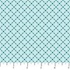 Northcott Night Owl Flannel Quilty Aqua