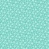 Andover Fabrics Plain and Simple Silhouette Turquoise