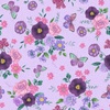 Windham Fabrics In Bloom Butterflies and Blooms Lavender