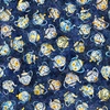 QT Fabrics Citrus Bliss Teapots Navy