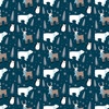 Riley Blake Designs Winter Magic Main Navy