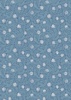 Lewis and Irene Fabrics A Winter's Moon Frosty Ice Mid Blue with Pearl