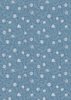 Lewis and Irene Fabrics A Winter's Moon Frosty Ice Mid Blue with Pearl