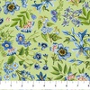 Northcott Something Blue Small Floral Green