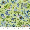 Northcott Something Blue Small Floral Green