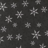 Moda Winter Friends Falling Snow Charcoal Black