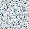 P&B Textiles Polar Pals Tiny Trees Light Blue