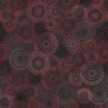 Maywood Studio Operetta Lace Flowers Black/Maroon