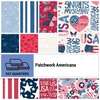 Patchwork Americana Fat Quarter Bundle by P&B Textiles