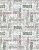 Wilmington Prints Timberland Trails Words All Over Gray