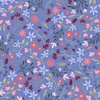 P&B Textiles Flutter Blooms Mini Blooms Blue