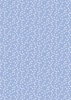 Lewis and Irene Fabrics Forever Blooms Interlaced Blossoms Blue