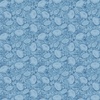 P&B Textiles Whimsy II Packed Tonal Floral Blue