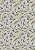 Lewis and Irene Fabrics Wide Widths 108 Inch Wide Backing Fabric All Over Thistle Cream