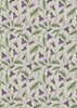 Lewis and Irene Fabrics Wide Widths 108 Inch Wide Backing Fabric All Over Thistle Cream