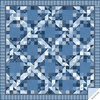 Porcelain Ribbon of Blue Free Quilt Pattern