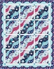 Fanciful Sea Life Ocean Currents Free Quilt Pattern